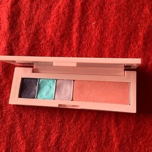 EUC Shu Uemura Play date eye & cheek mini palette, water slide blue